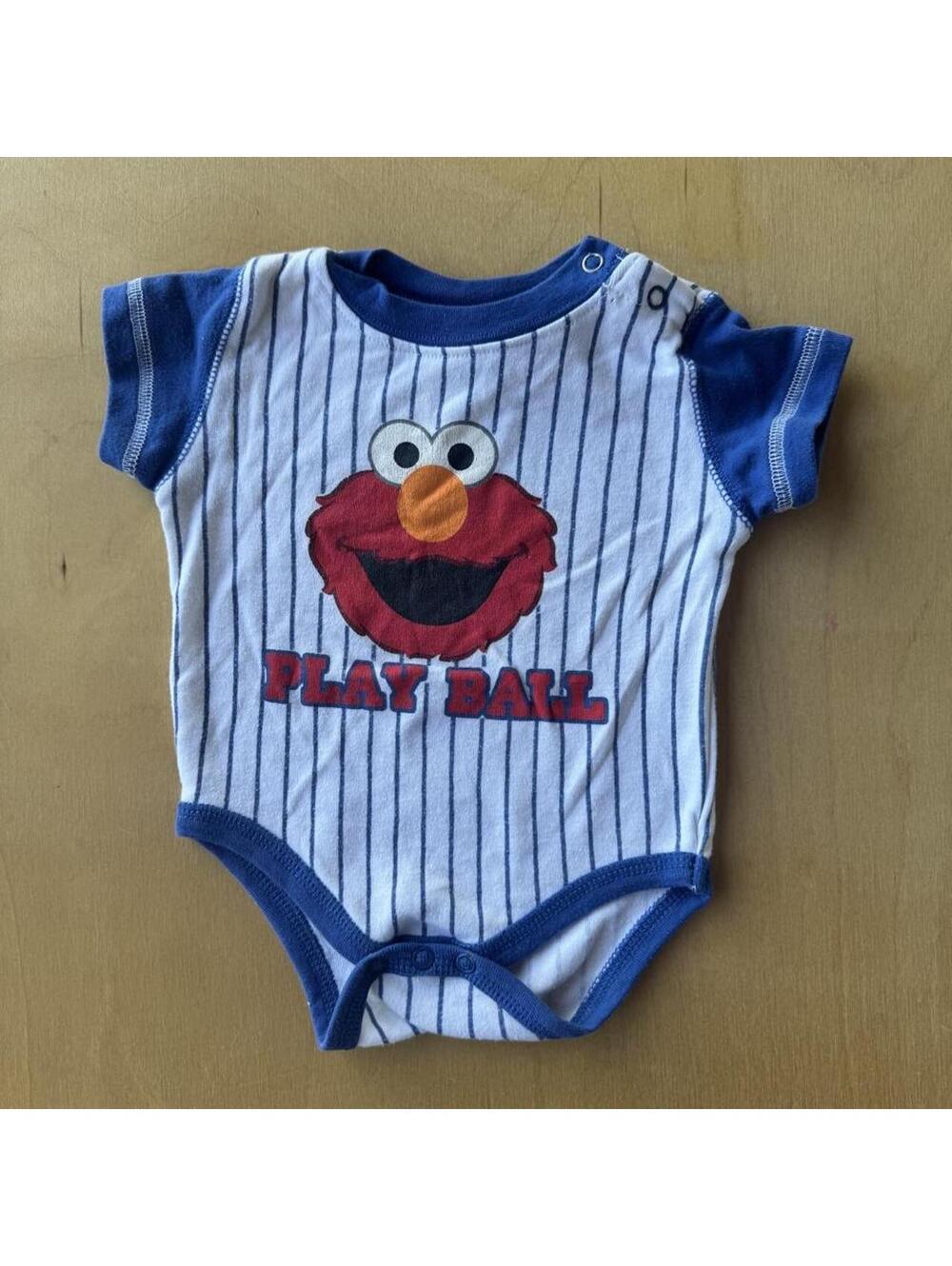 y2k sesame street onesie